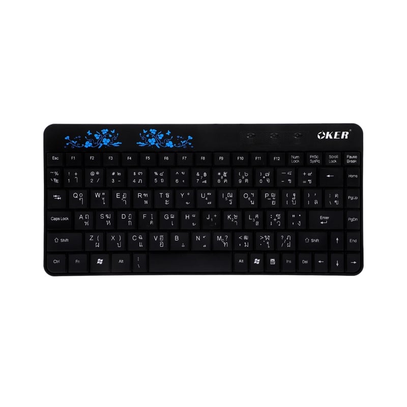 USB Keyboard Mini OKER (F8) Black