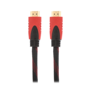 Cable HDMI (V.1.4) M/M (3M) GLINK 09 สายถักแดง