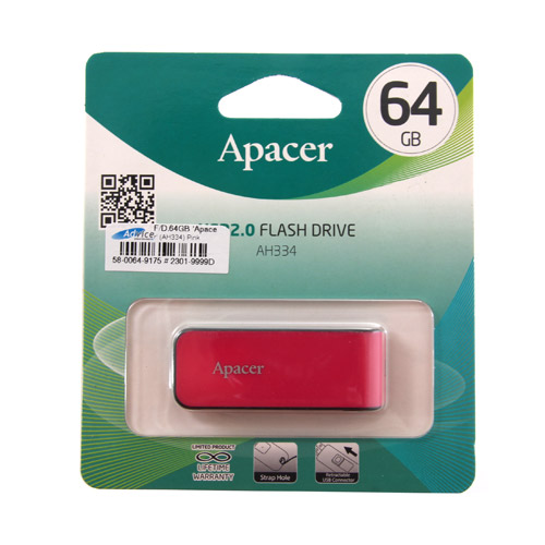 64GB Flash Drive APACER (AH334) Pink