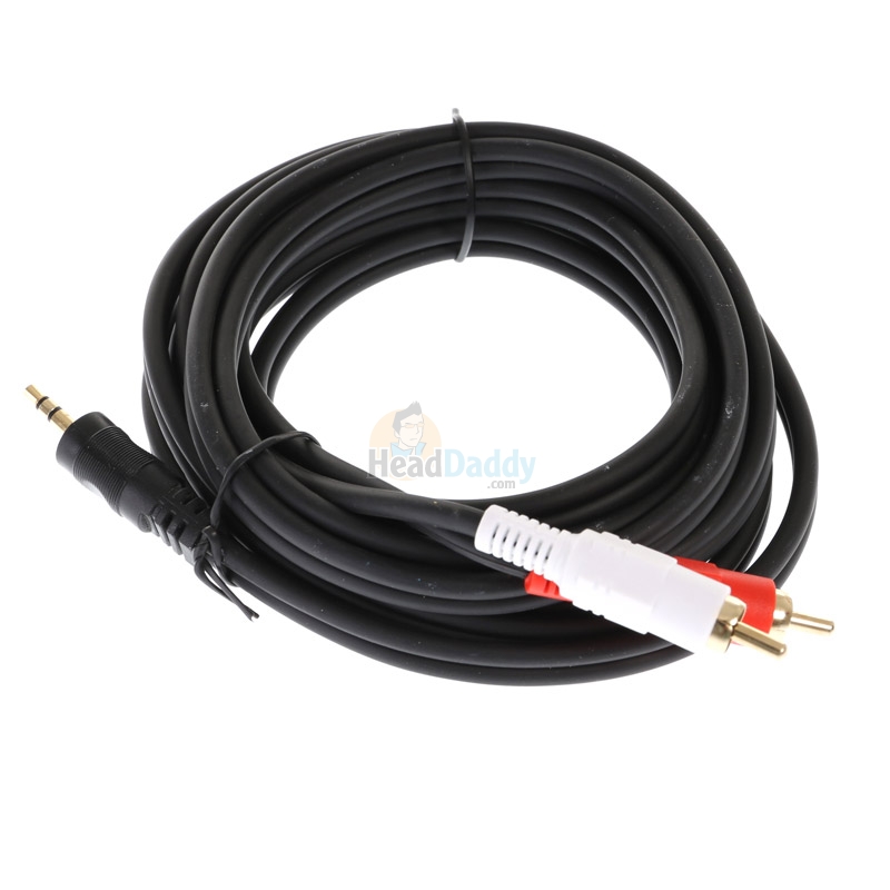 Cable Sound PC TO SPK M/M 1:2 (3M) GOLD GLINK