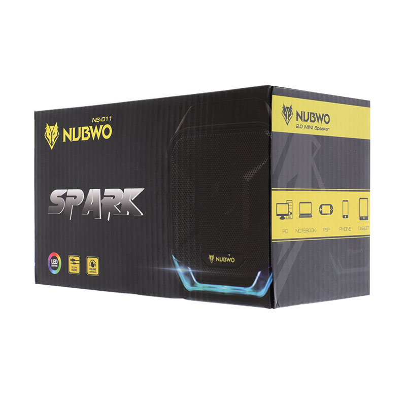 ลำโพง NUBWO SPARK (NS011) RGB GREEN