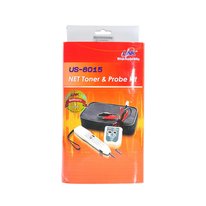 อุปกรณ์ตรวจเช็คหาสายสัญญาณ Toner & Probe kit LINK (US-8015)