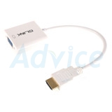 Converter HDMI (M/F) TO VGA AUDIO GLINK (GL001)