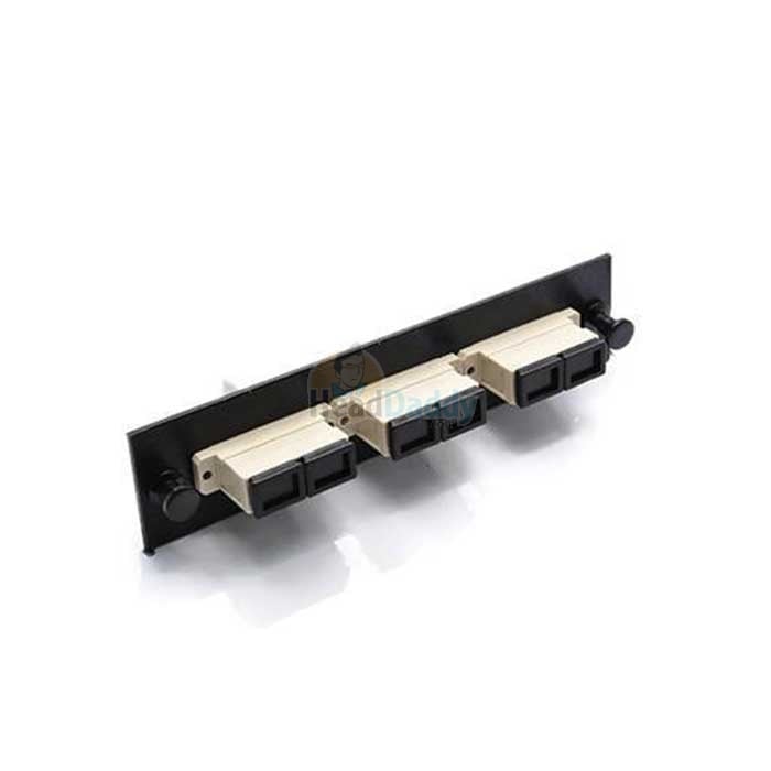 Adapter Fiber Optic Duplex Snap-in Plate LINK (UF-2166) 3SC (MM.)