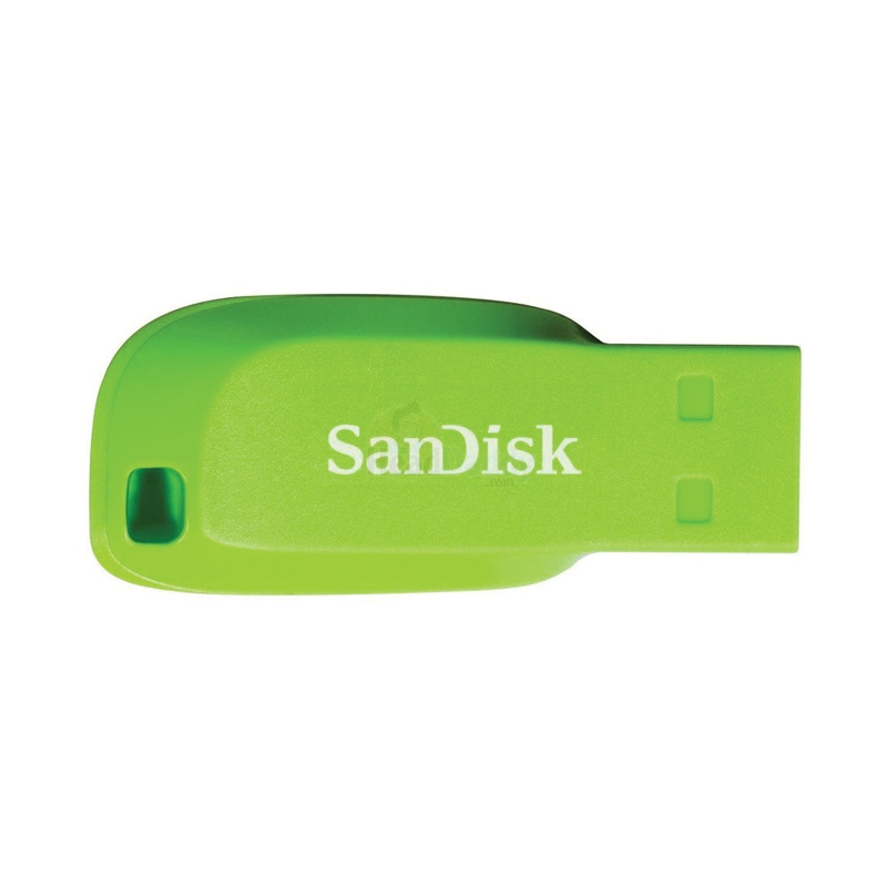 16GB Flash Drive SANDISK CRUZER BLADE (SDCZ50C) Green