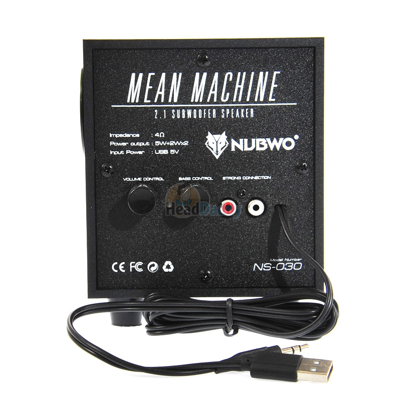 (2.1) NUBWO MEAN MACHINE (NS030) USB Green