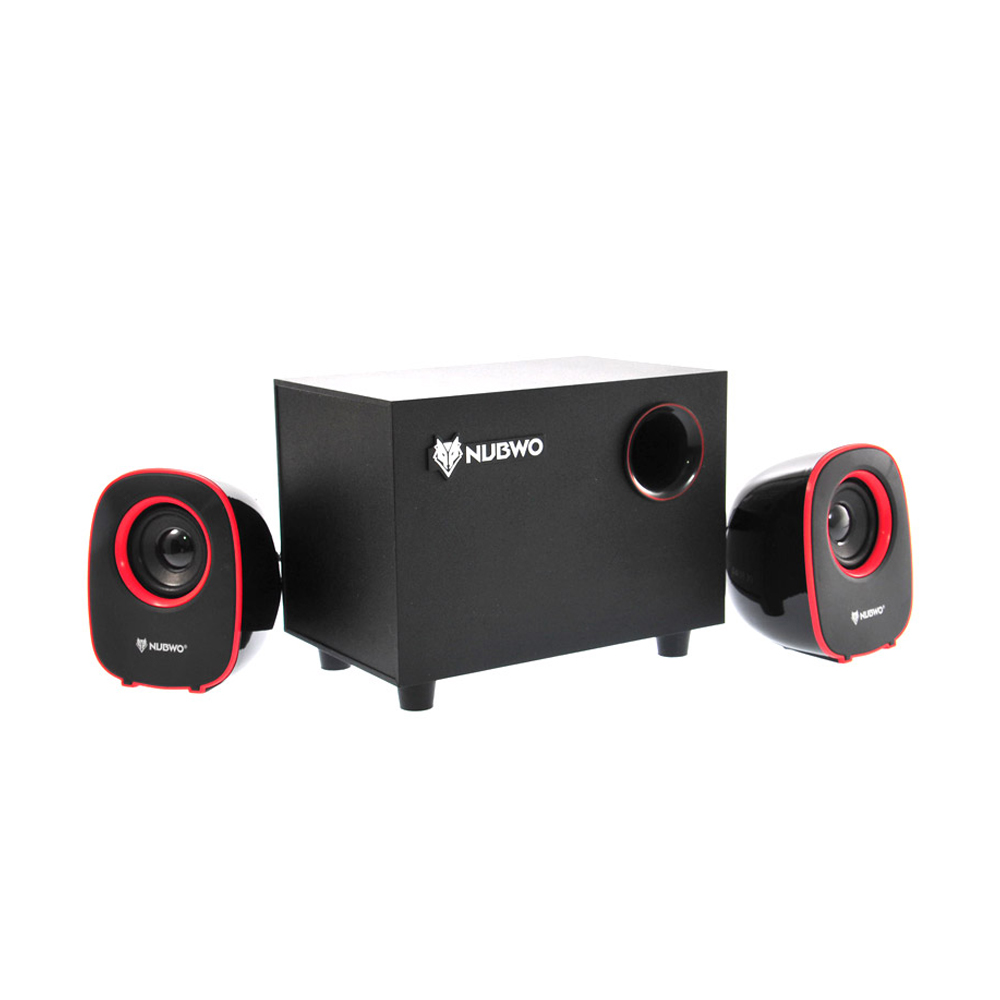 ลำโพง NUBWO MEAN MACHINE (NS030) RED