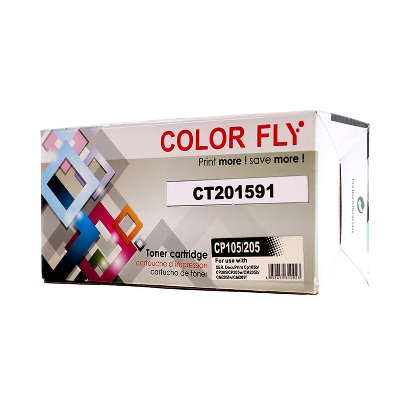 Toner-Re FUJI-XEROX CT201591 BK - Color Fly