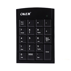 Numeric Keypad 2017 (Black) OKER