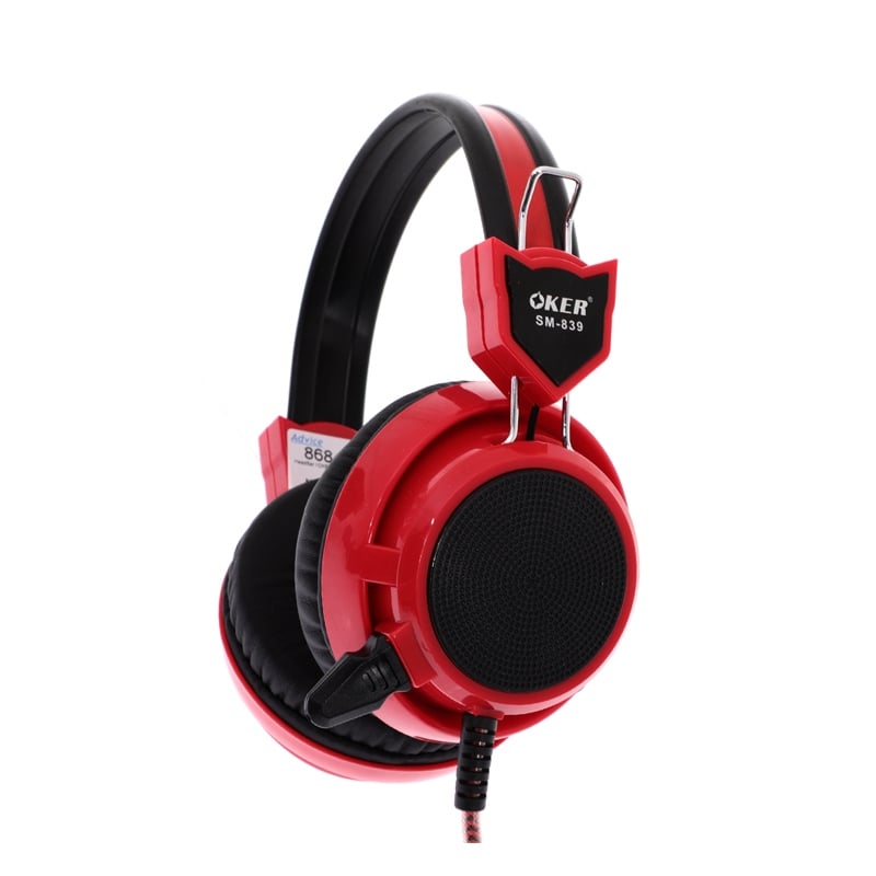 Headset OKER (SM-839) Red