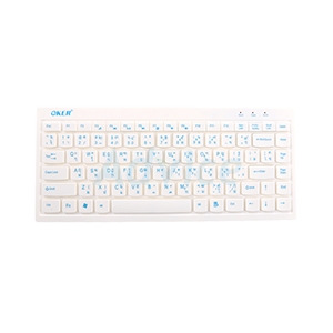 KEYBOARD OKER MINI F8 WHITE