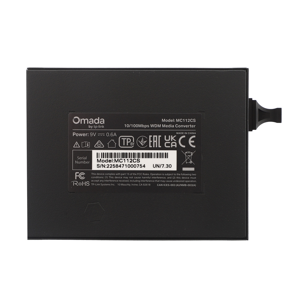 Ethernet Media Converter Single Mode TP-LINK (MC112CS)