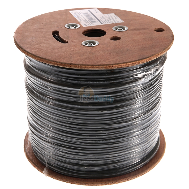 Cable Telephone (200m/Box) LINK (UL-1112) FIG 8 UTP Dropwire 0.65 mm.