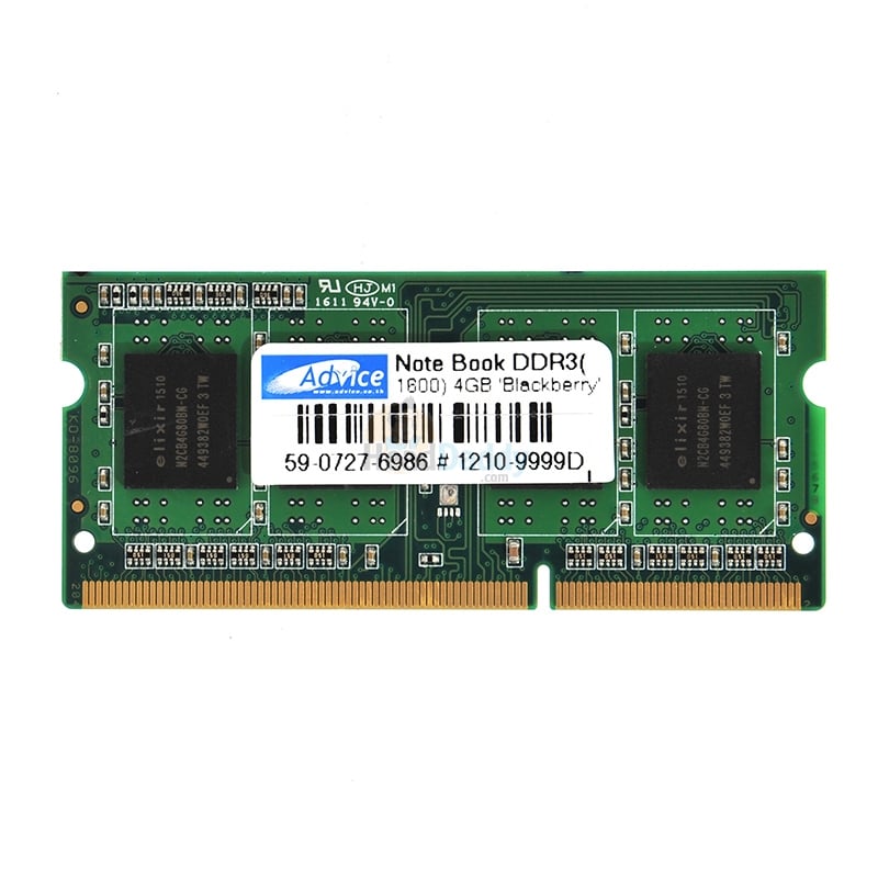 RAM DDR3(1600, NB) 4GB BLACKBERRY 8 CHIP