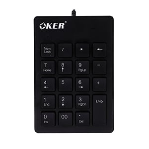Numeric Keypad SK-975 (Black) OKER