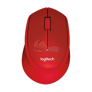 WIRELESS MOUSE LOGITECH M331R RED