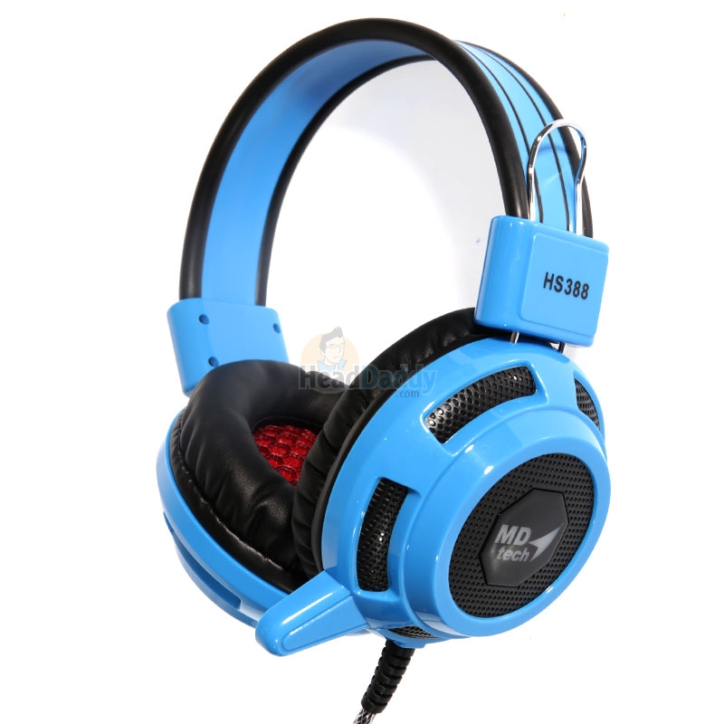 Headset MD-TECH Cyclone (HS388) Blue