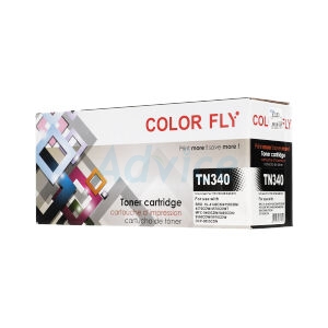 Toner-Re BROTHER TN-340 BK - Color Fly