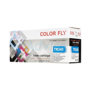 Toner-Re BROTHER TN-340 C - Color Fly