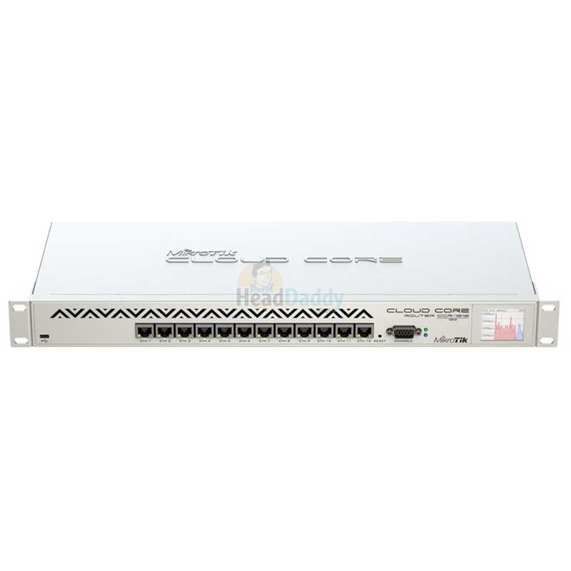 Router Board MIKROTIK (CCR1016-12G) 16 Core