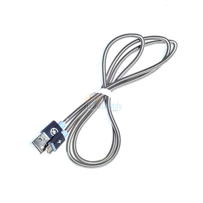 1M Cable USB To Micro USB WK (KINGKONG) Gray