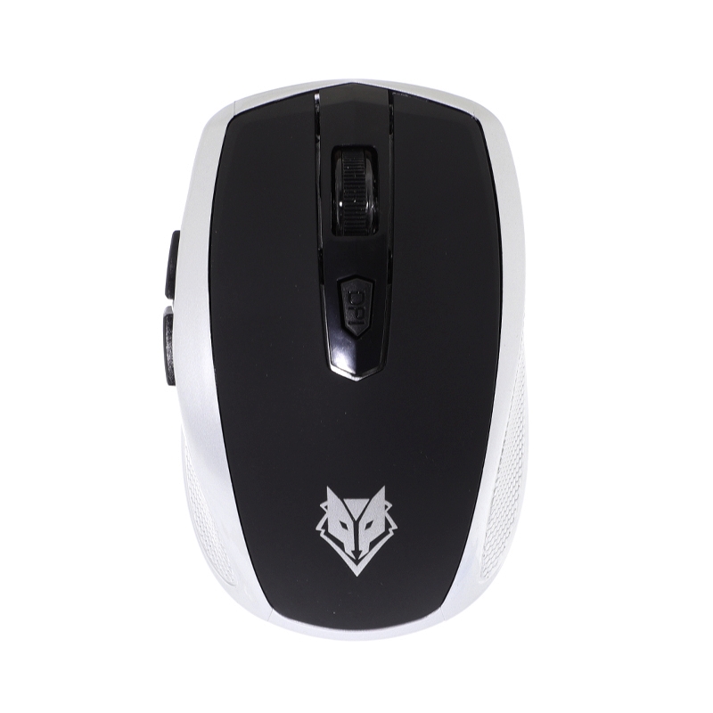 WIRELESS MOUSE NUBWO (NMB-010) BLACK/SILVER
