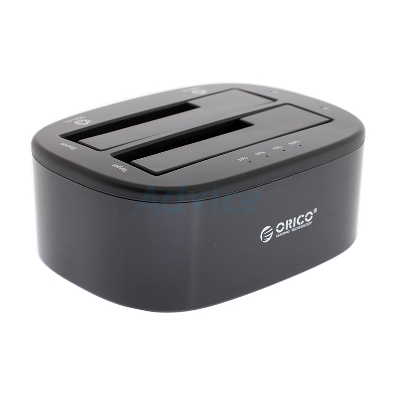 Docking 2.5/3.5 Sata 2Bay ORICO (6228US-3) Black                                