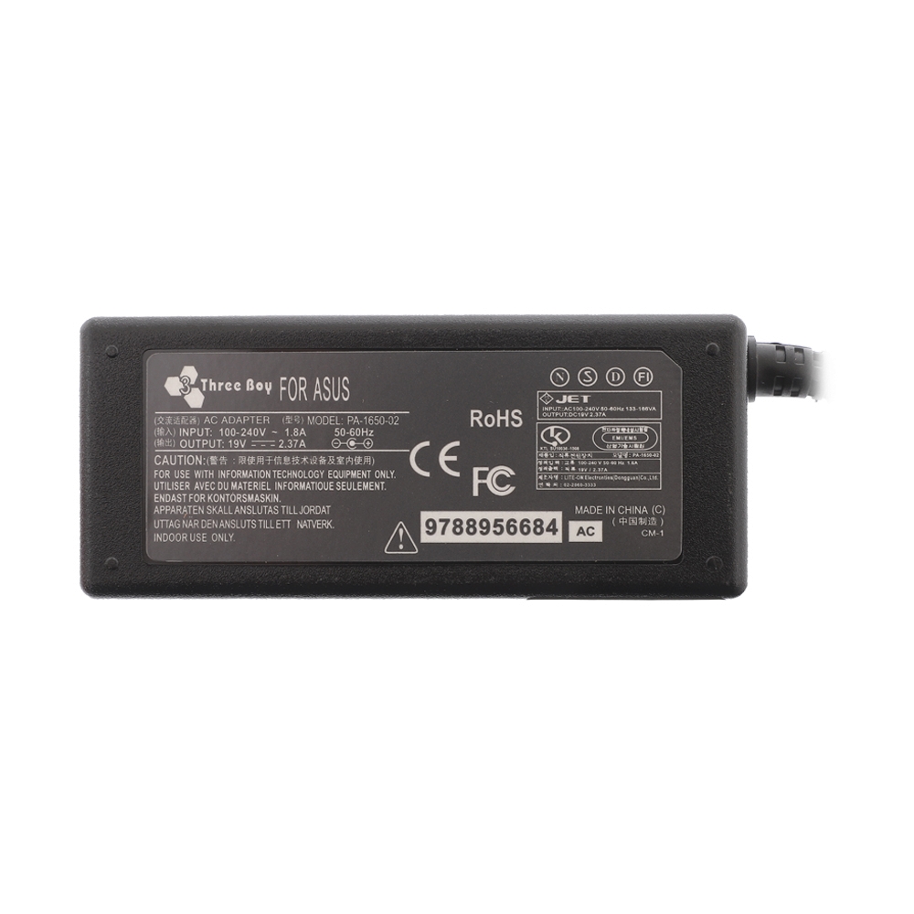 Adapter N/B Asus 19V (4.0*1.35mm) 2.37A THREEBOY