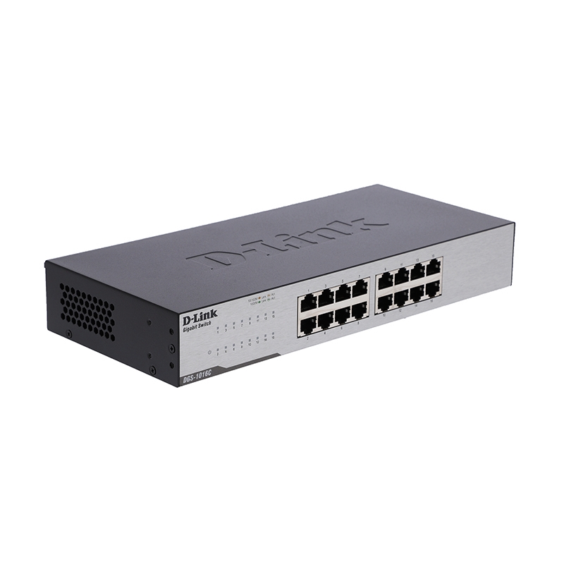 Gigabit Switching Hub 16 Port D-LINK DGS-1016C 16 Port (11'')