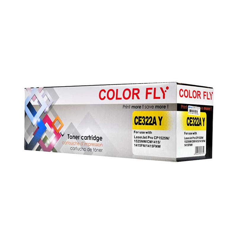 Toner-Re HP 128A CE322A Y - Color Fly