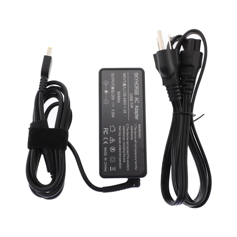 Adapter NB LENOVO (USB Tip) 20V (65W) 3.25A SKYHORSE