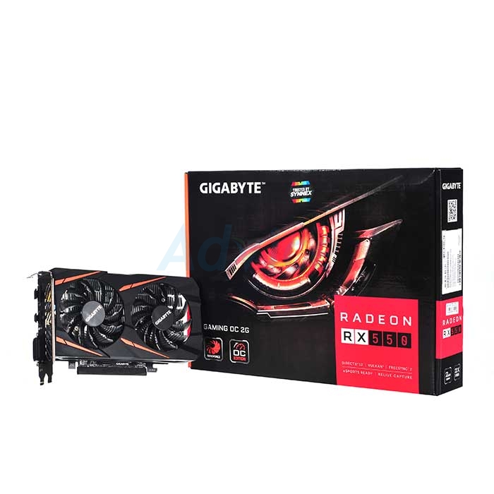 AMD RX 550/2GB Gigabyte Gaming (OC,D5)