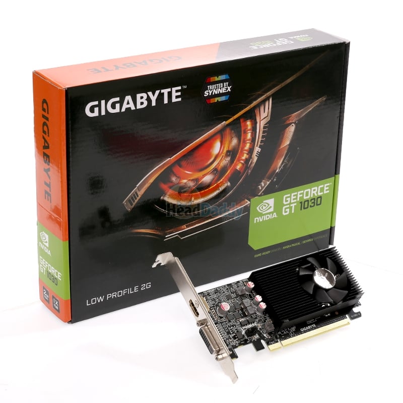 VGA GIGABYTE GEFORCE GT 1030 LOW PROFLIE - 2GB DDR5