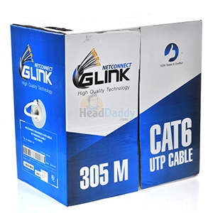 CAT6 UTP Cable (305m/Box) GLINK (GL6003)