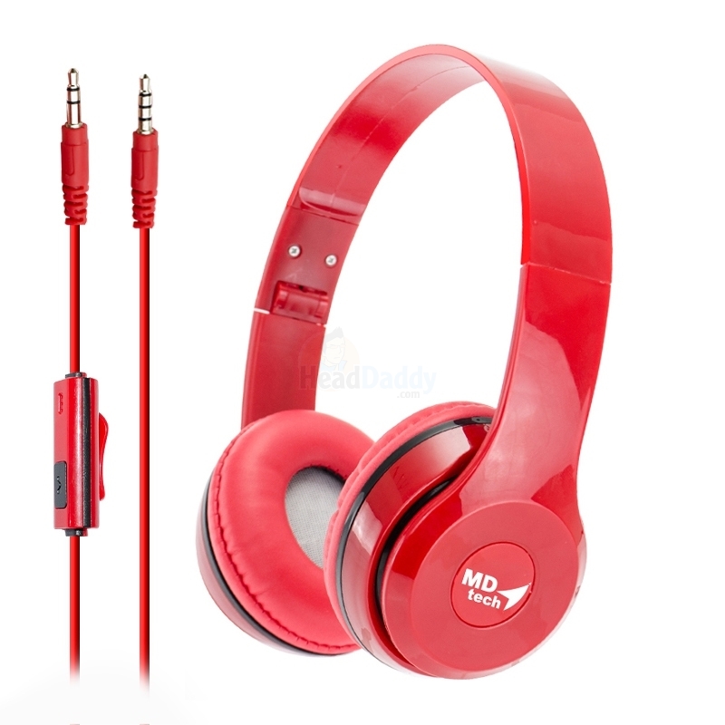 Headphone MD-TECH (HS6) Red
