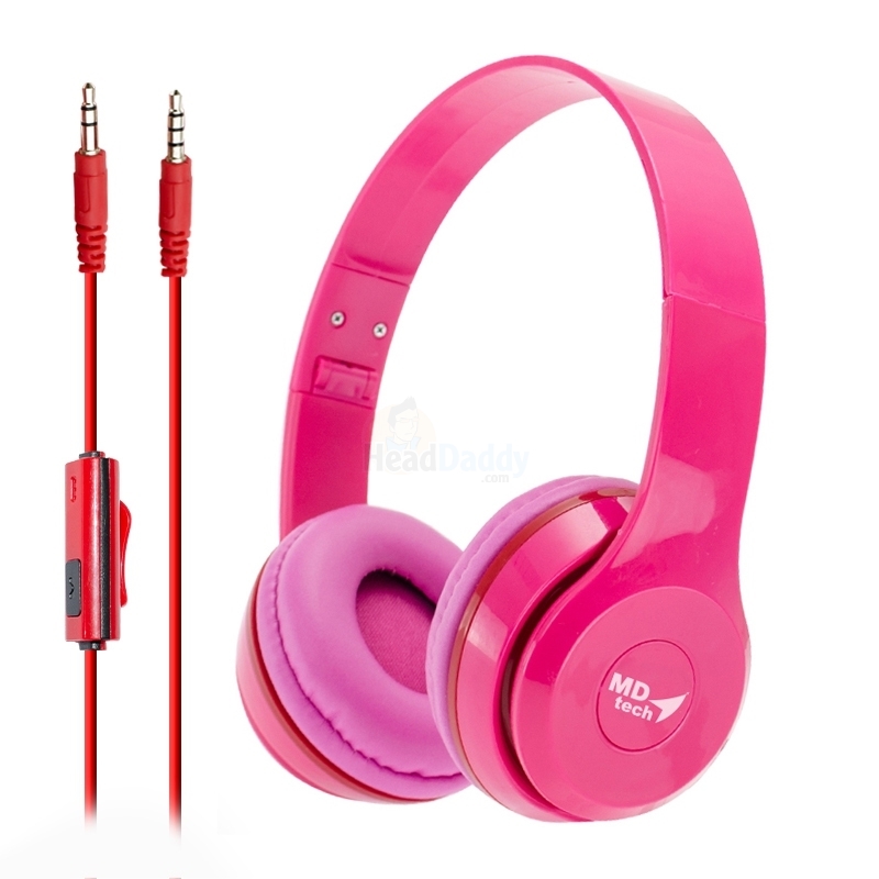 Headphone MD-TECH (HS6) Pink