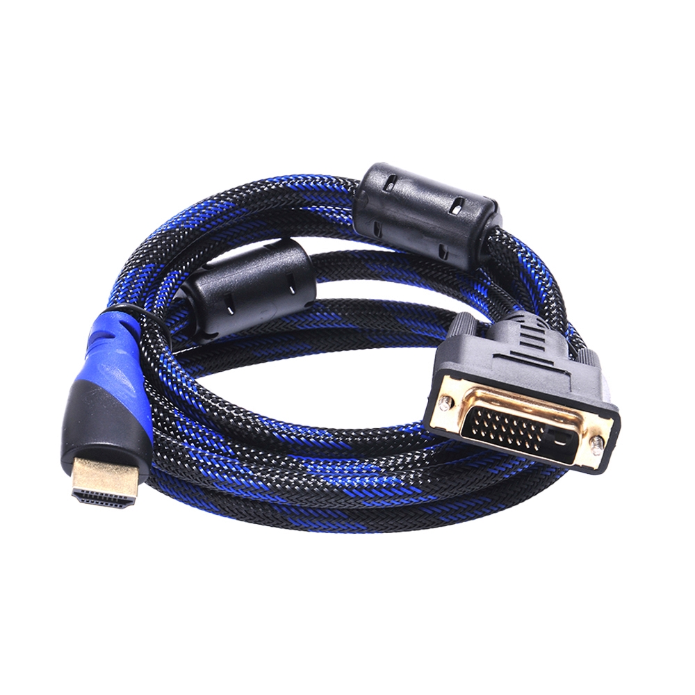 Cable HDMI TO DVI 24+1 (1.8M) สายถัก CB112