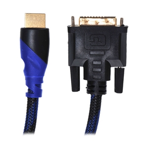 Cable HDMI TO DVI 24+1 (1.8M) สายถัก CB112