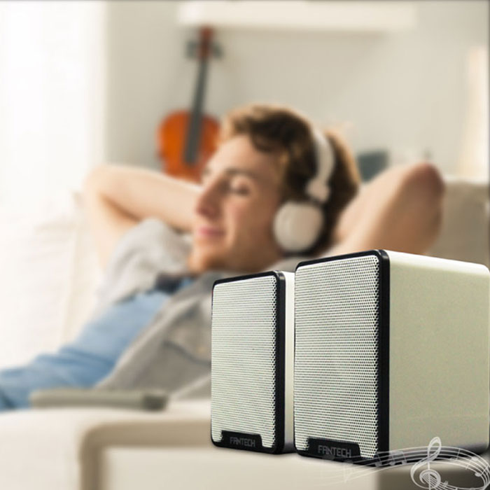 ลำโพง FANTECH (GS-733) WHITE