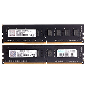 RAM DDR4(2400) 8GB (4GBX2) G.SKILL (C17D-8GNT)
