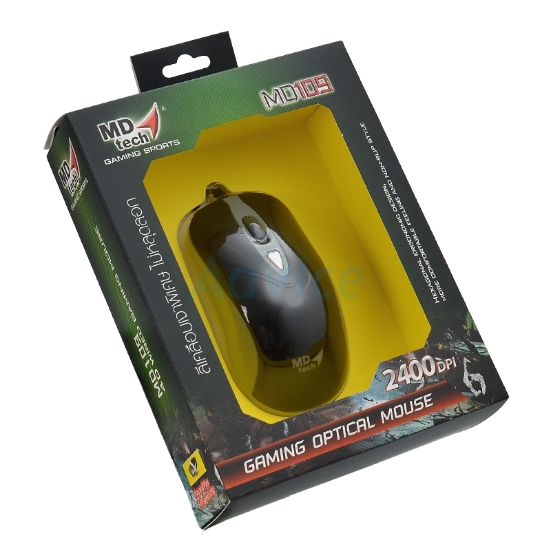 OPT.USB MD-TECH (MD-109) BLACK/GRAY