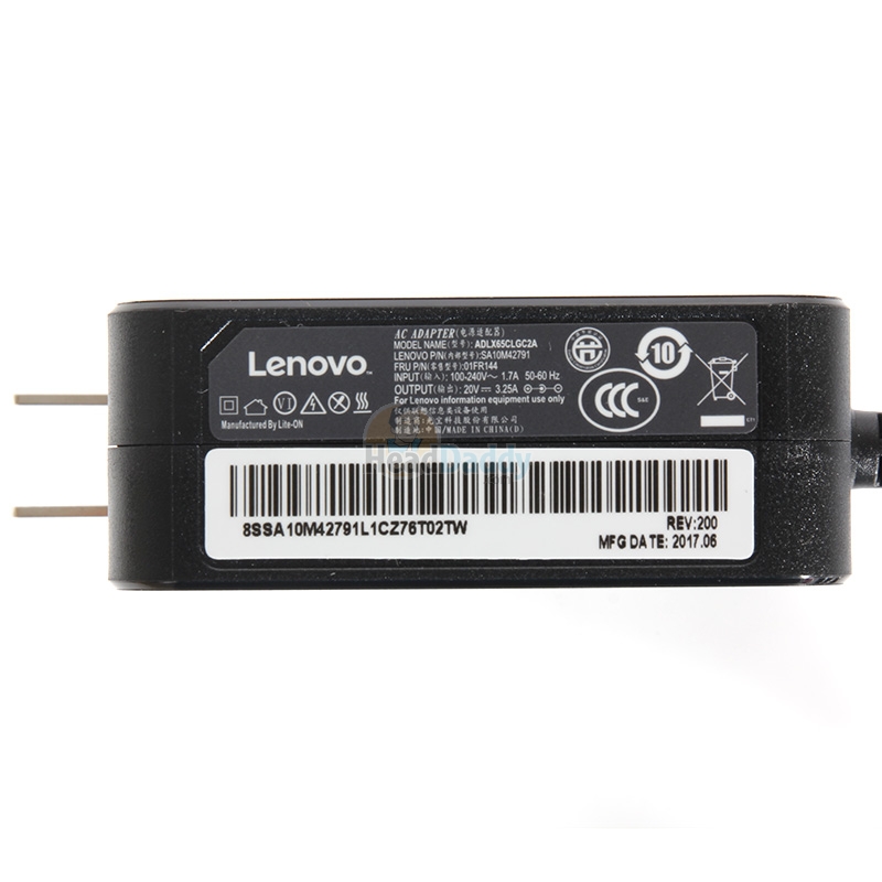 Adapter NB LENOVO (4.0*1.7mm) 20V 3.25A Slim Genuine