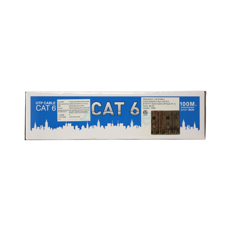 สายแลน CAT6 (100m/Box) LINK (US-9106A-1)