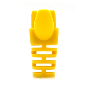 Plug Boots CAT6 LINK (US-6625) 10/Pack 'Yellow'