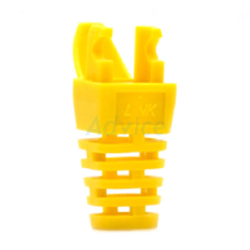 Plug Boots CAT6 LINK (US-6625) 10/Pack Yellow