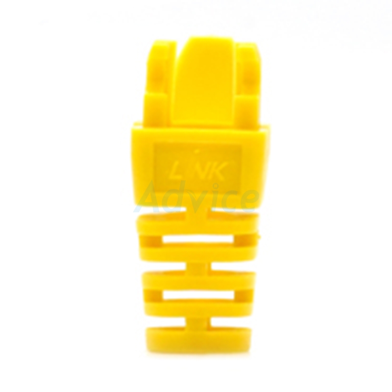 Plug Boots CAT6 LINK (US-6625) 10/Pack Yellow