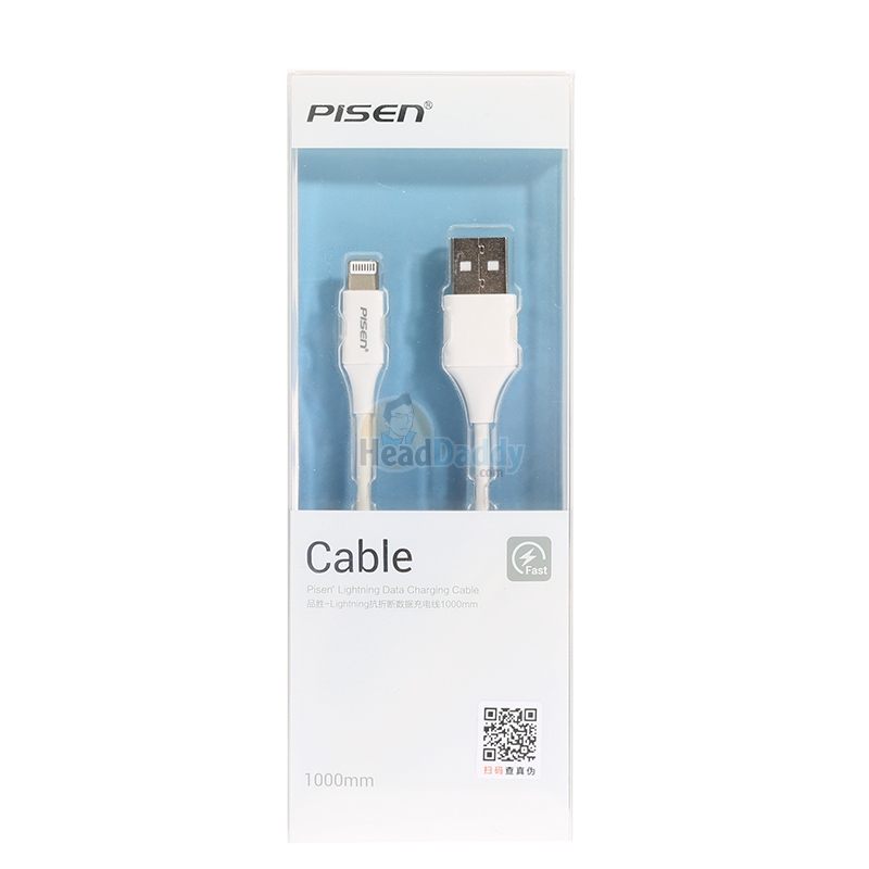 1M Cable USB To IPHONE PISEN (AP04-1000) White