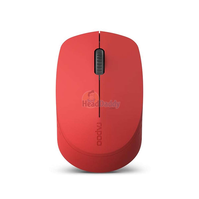 MULTI MODE MOUSE RAPOO (MSM100-SILENT) RED