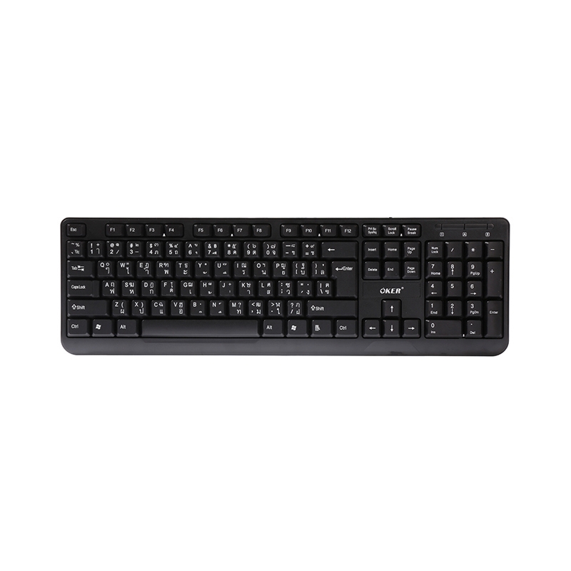 USB Keyboard OKER (KB-318) Black