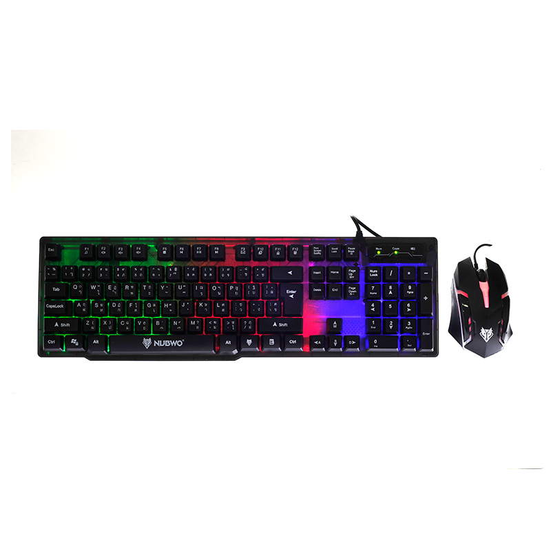 COMBO SET NUBWO NKM300 INFAREZ BLACK